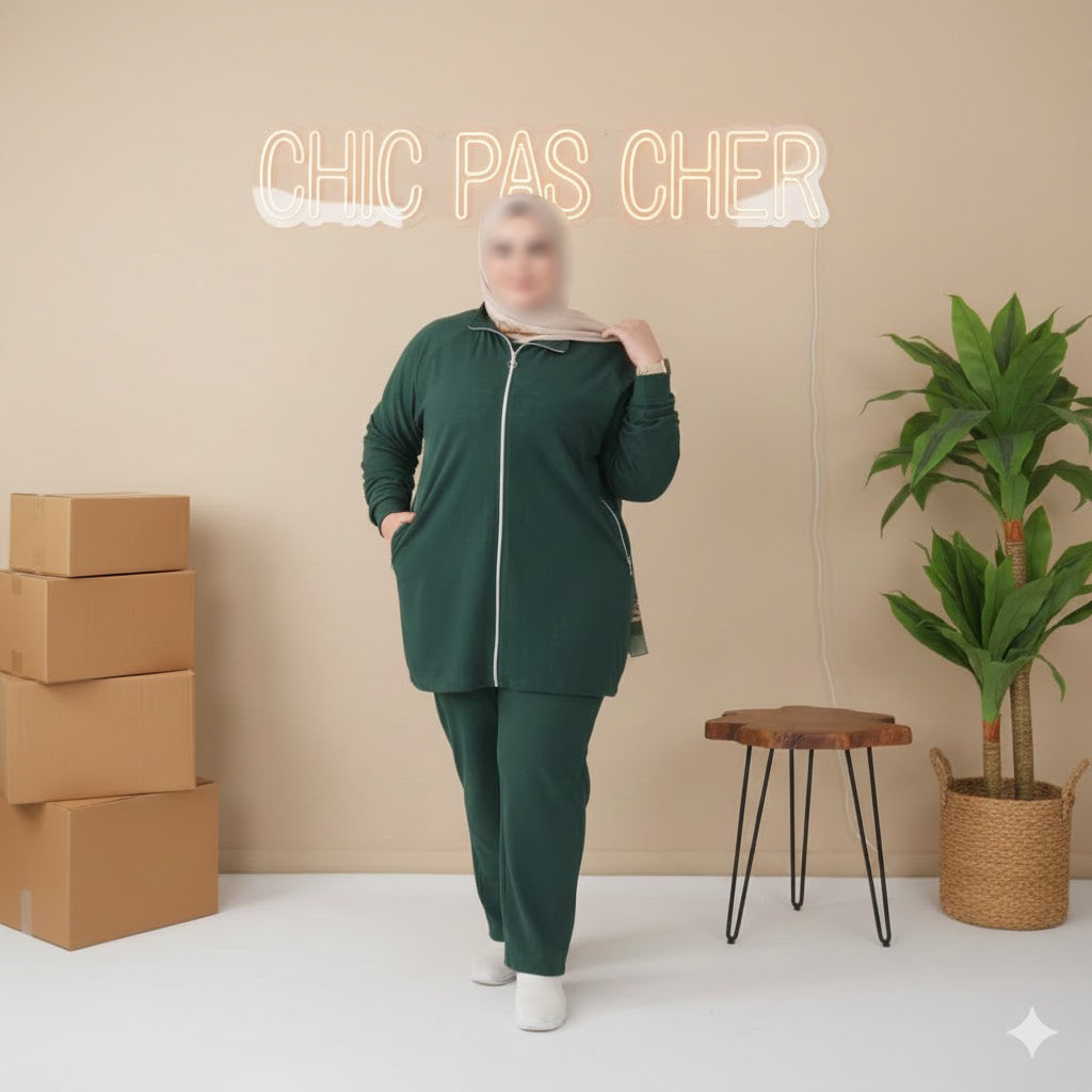 Survêtement Confort Merville – 2 Pièces Premium Grande Taille